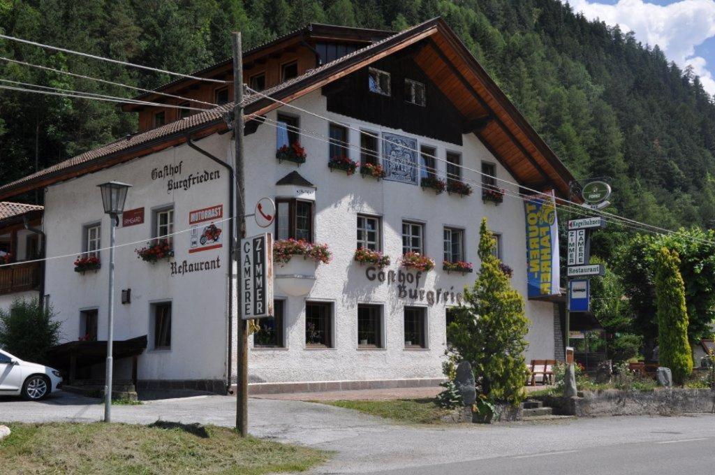 Burgfrieden Hotel Vipiteno Eksteriør billede